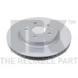 Jeu de 2 disques de frein arrière NK 313363 - Visuel 1