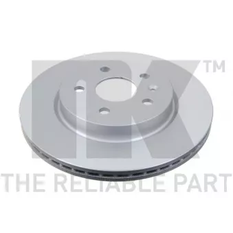 Jeu de 2 disques de frein arrière NK 313363
