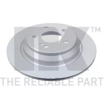 Jeu de 2 disques de frein arrière NK 313365