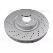 Jeu de 2 disques de frein avant NK 313366 - Visuel 1