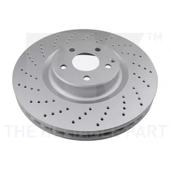 Jeu de 2 disques de frein avant NK 313366