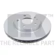 Jeu de 2 disques de frein avant NK 313372 - Visuel 1