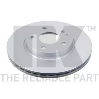 Jeu de 2 disques de frein avant NK 313372