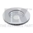 Jeu de 2 disques de frein avant NK 313372 - Visuel 2