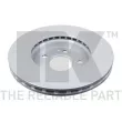 Jeu de 2 disques de frein avant NK 313373 - Visuel 2