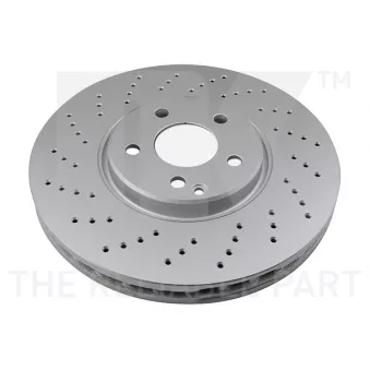 Jeu de 2 disques de frein avant NK 313382