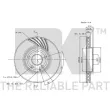 Jeu de 2 disques de frein avant NK 313386 - Visuel 3