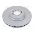 Jeu de 2 disques de frein avant NK 313393 - Visuel 1