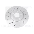 Jeu de 2 disques de frein avant NK 313399 - Visuel 1
