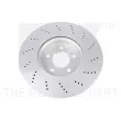Jeu de 2 disques de frein avant NK 313399 - Visuel 2