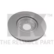 Jeu de 2 disques de frein avant NK 313422 - Visuel 2