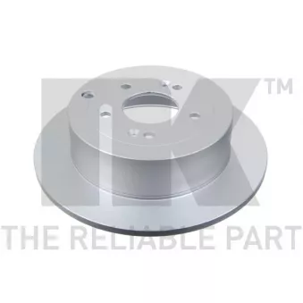 Jeu de 2 disques de frein arrière NK 313432