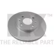 Jeu de 2 disques de frein avant NK 313438 - Visuel 1
