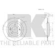 Jeu de 2 disques de frein arrière NK 313442 - Visuel 3