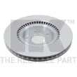 Jeu de 2 disques de frein avant NK 313443 - Visuel 2