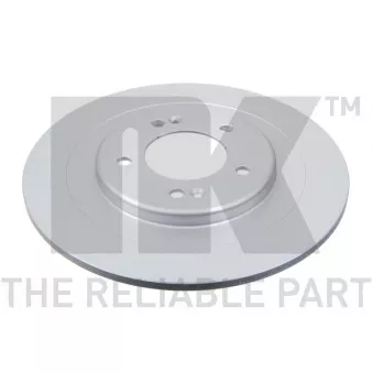 Jeu de 2 disques de frein arrière NK 313444