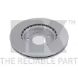 Jeu de 2 disques de frein avant NK 313445 - Visuel 2