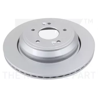 Jeu de 2 disques de frein arrière NK 313454