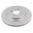 Jeu de 2 disques de frein avant NK 313457 - Visuel 1