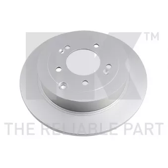 Jeu de 2 disques de frein arrière NK 313460