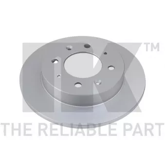 Jeu de 2 disques de frein arrière NK 313513