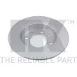 Jeu de 2 disques de frein arrière NK 313513 - Visuel 2