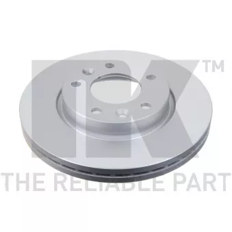 Jeu de 2 disques de frein avant NK 313514