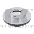 Jeu de 2 disques de frein avant NK 313519 - Visuel 1