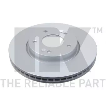 Jeu de 2 disques de frein avant NK 313526