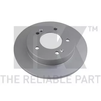 Jeu de 2 disques de frein arrière NK 313533