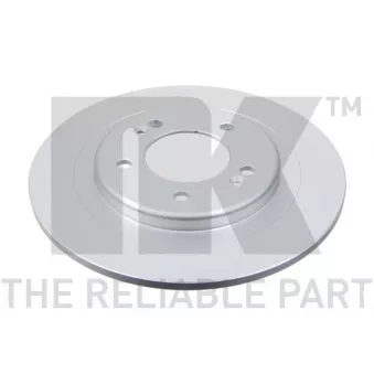Jeu de 2 disques de frein arrière NK 313541