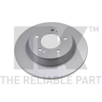 Jeu de 2 disques de frein arrière NK 313542