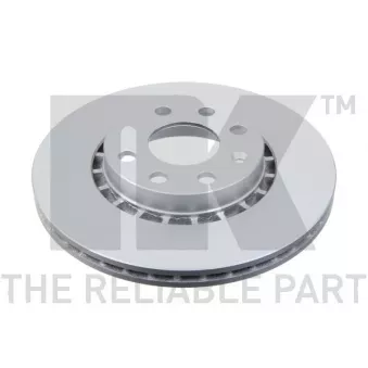 Jeu de 2 disques de frein avant NK 313617