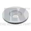 Jeu de 2 disques de frein avant NK 313617 - Visuel 2