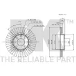 Jeu de 2 disques de frein avant NK 313617 - Visuel 3