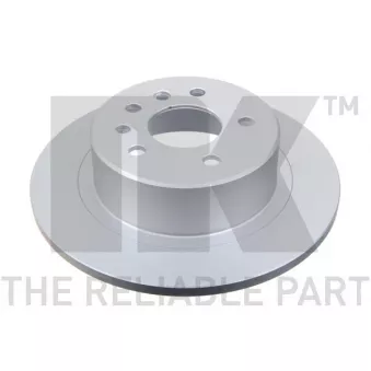 Jeu de 2 disques de frein arrière NK 313621