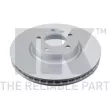 Jeu de 2 disques de frein avant NK 313622 - Visuel 1
