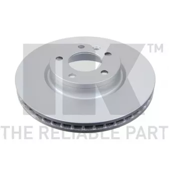 Jeu de 2 disques de frein avant NK 313622
