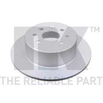 Jeu de 2 disques de frein arrière NK 313623