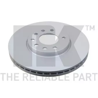 Jeu de 2 disques de frein avant NK 313625