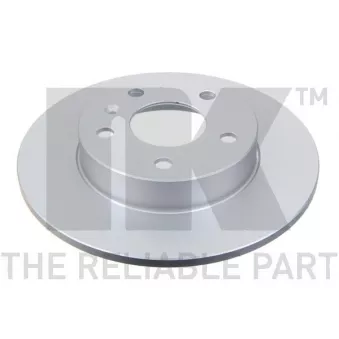 Jeu de 2 disques de frein arrière NK 313631