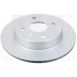 Jeu de 2 disques de frein arrière NK 313633 - Visuel 1