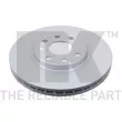 Jeu de 2 disques de frein avant NK 313637 - Visuel 1