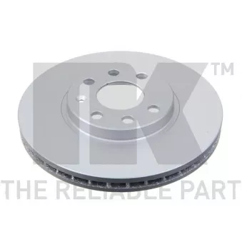 Jeu de 2 disques de frein avant NK 313637