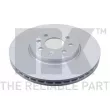 Jeu de 2 disques de frein avant NK 313651 - Visuel 1