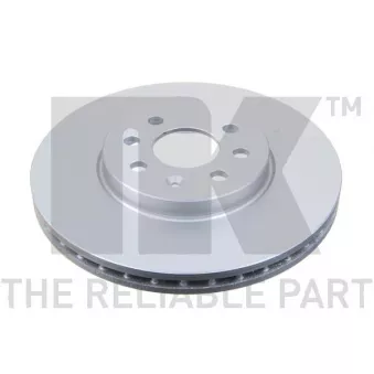 Jeu de 2 disques de frein avant NK 313651