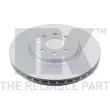 Jeu de 2 disques de frein avant NK 313652 - Visuel 1