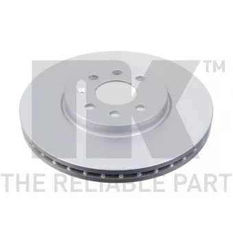 Jeu de 2 disques de frein avant NK 313652