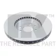 Jeu de 2 disques de frein avant NK 313652 - Visuel 2