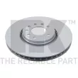 Jeu de 2 disques de frein avant NK 313654 - Visuel 1
